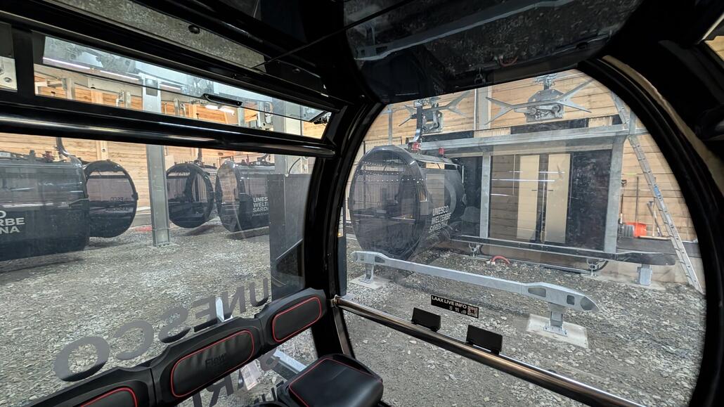 Aber ich wollte trotzdem mein erstes Mal Flem Express fahren, daher für 10 CHF das kurze Stück runter nach Segnes