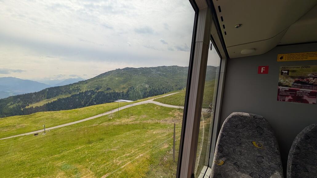 In 20 Minuten waren wir wieder unten an der Talstation in Laax