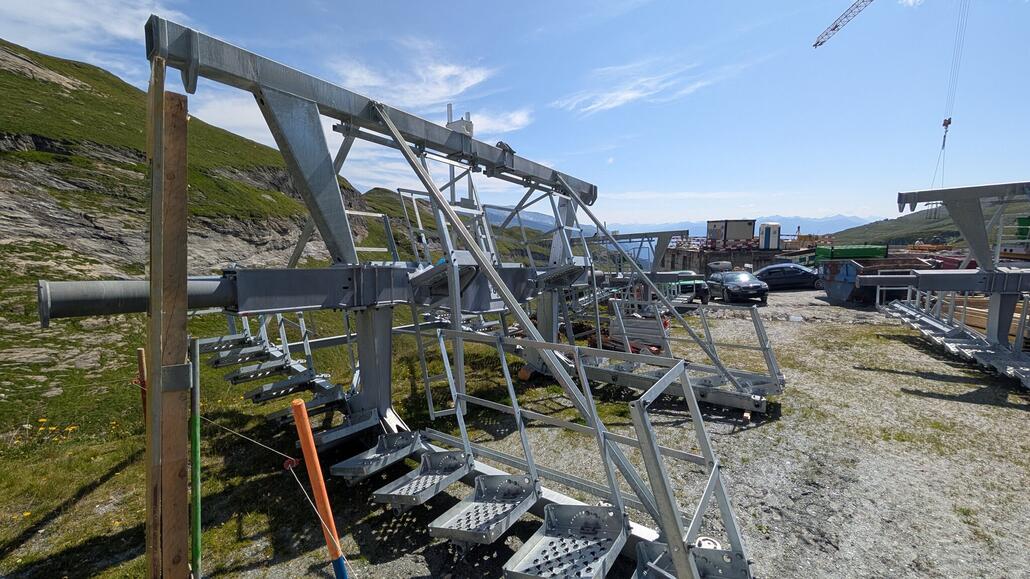 Die neuen Stützen Schäfte