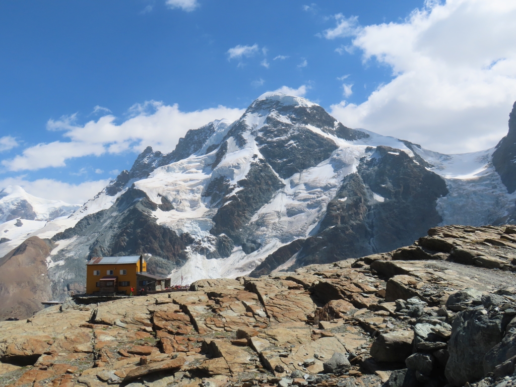 Gandegghütte und Breithorn