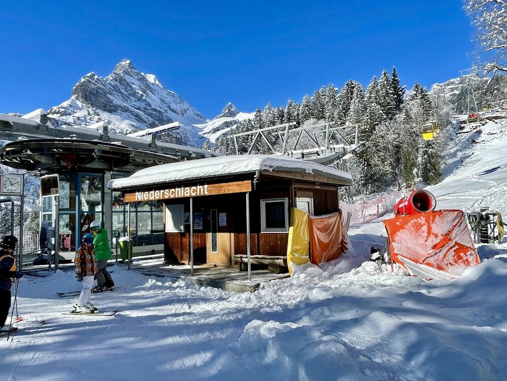 Talstation Gruppenumlaufbahn „Niederschlacht“