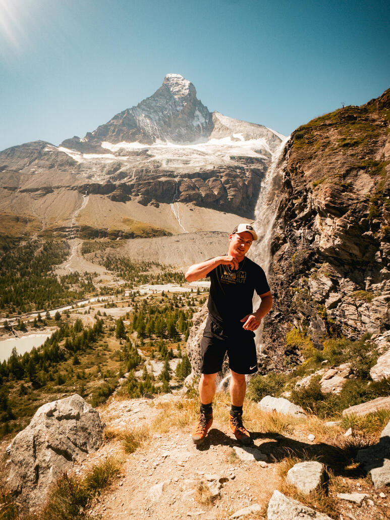 Michael muss immer wieder mal posieren für mich.