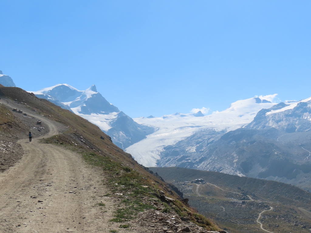 Blick zum Findelgletscher