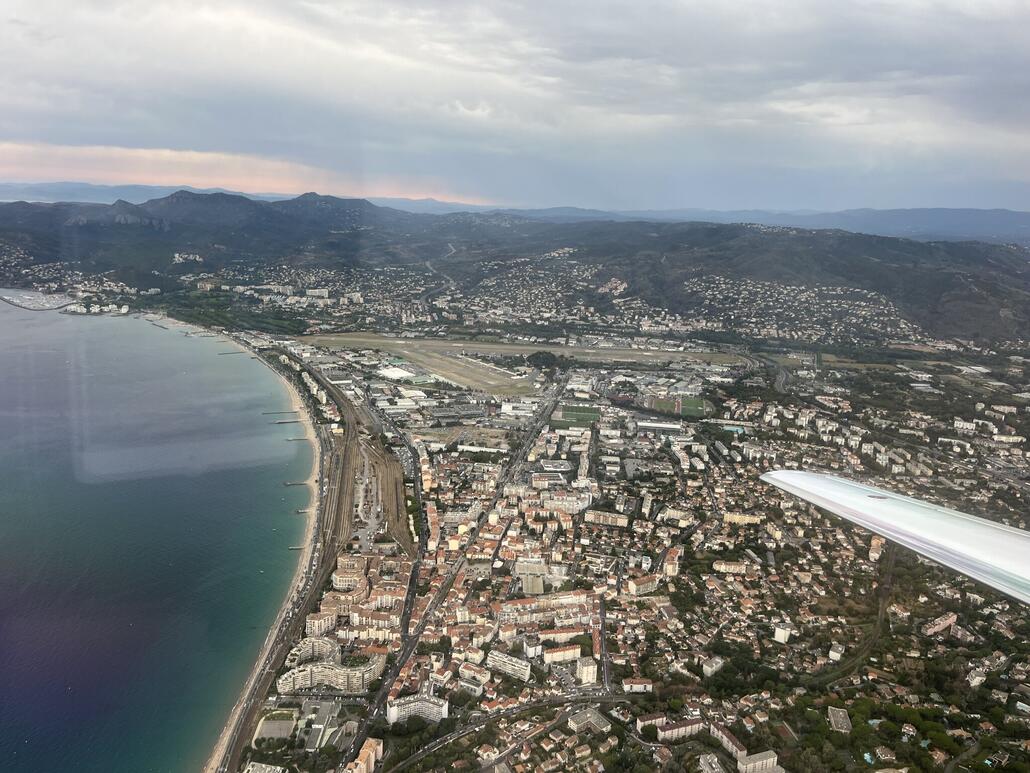 Start zu letzten Leg