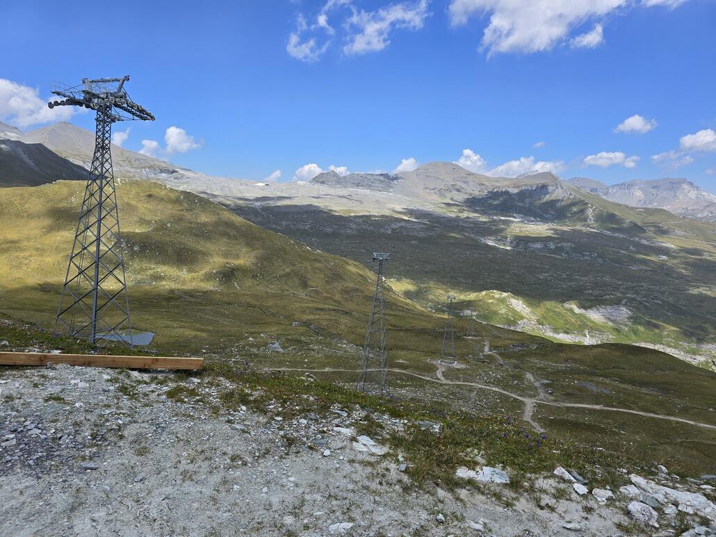 Angekommen auf dem Crap Masegn.