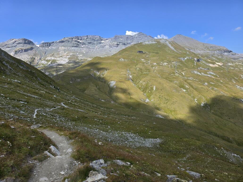 Unterwegs zur Fuorcla da Sagogn. Durchaus eine nette Landschaft hier.
