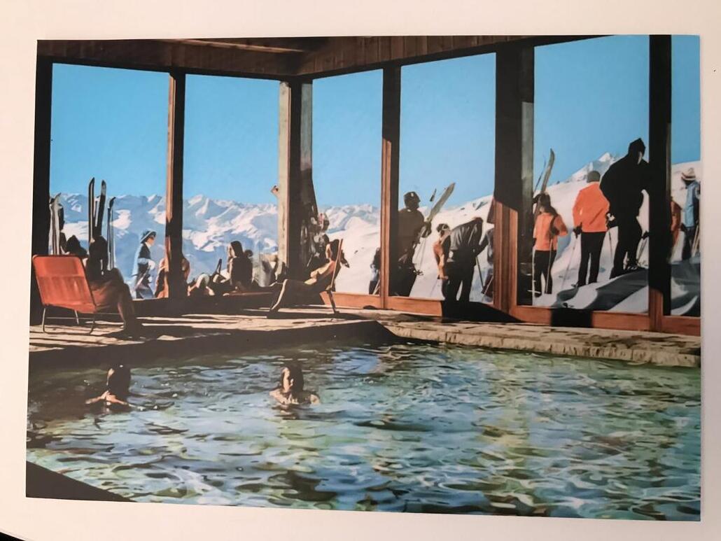 Wusstets ihr schon, daß es bis ins Jahr 1985 noch ein Hallenbad auf dem Crap Sogn Gion gab? Ich nicht....