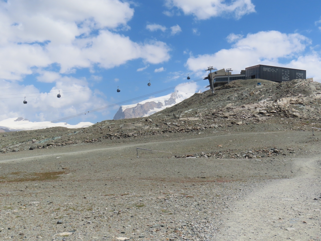 Bergstation des Matterhorn Express am Trockenen Steg