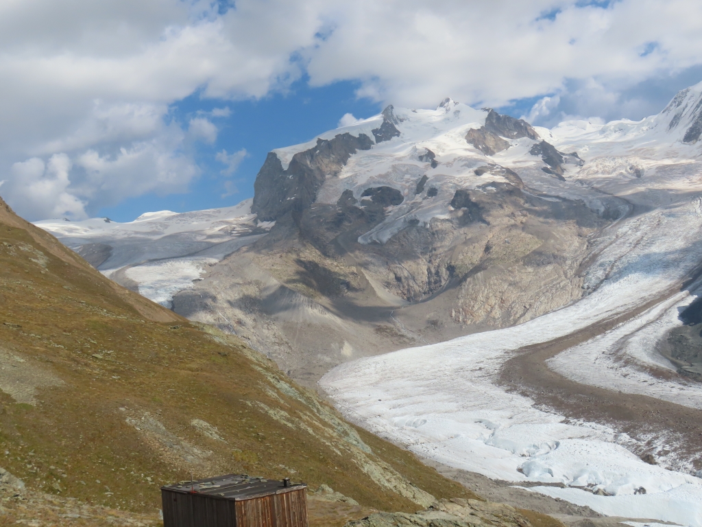 Gornergletscher und Grenzgletscher