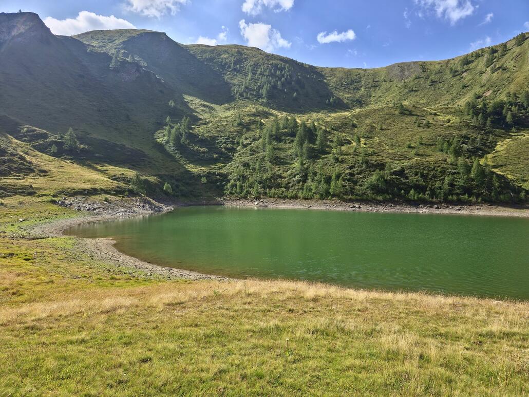 ... und kurz darauf den Laghetto dell'Alpe