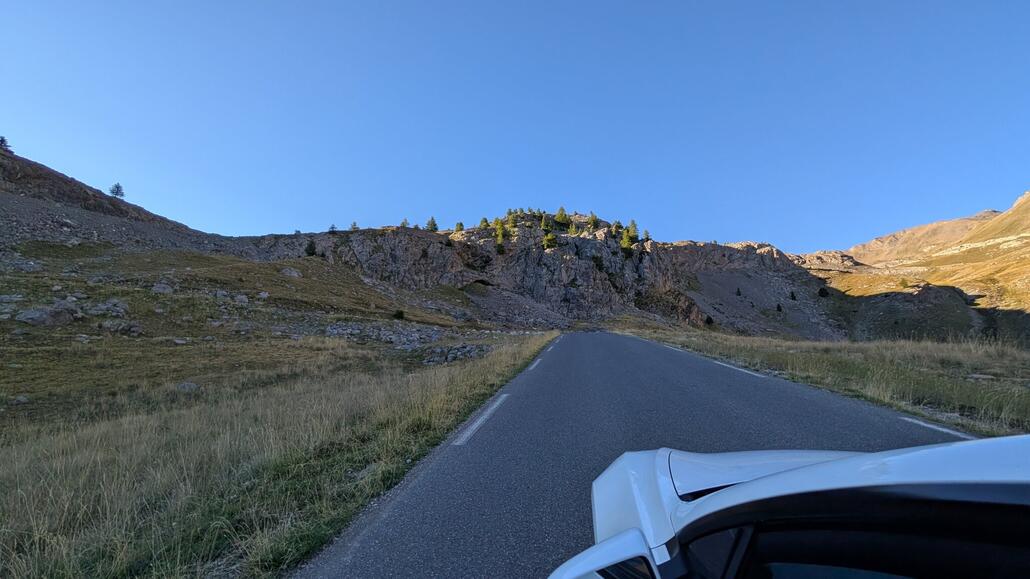 Morgens geht es weiter zum Col de la Bonette