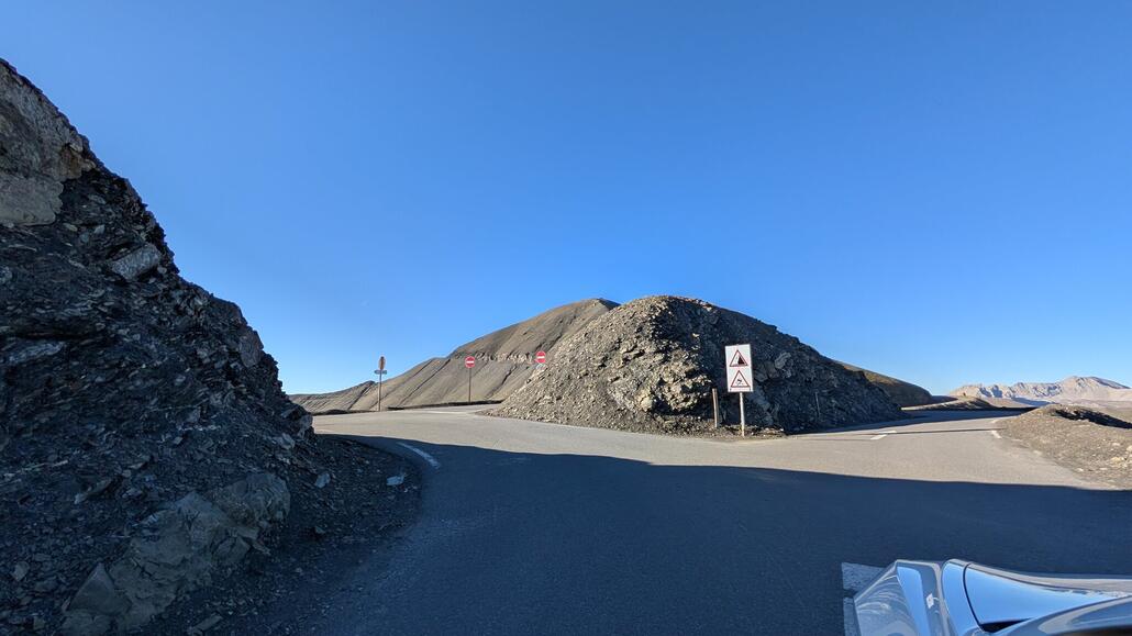 Und nun oben am Pass, der Col de la Bonette auf etwas mehr al 2700 Metern