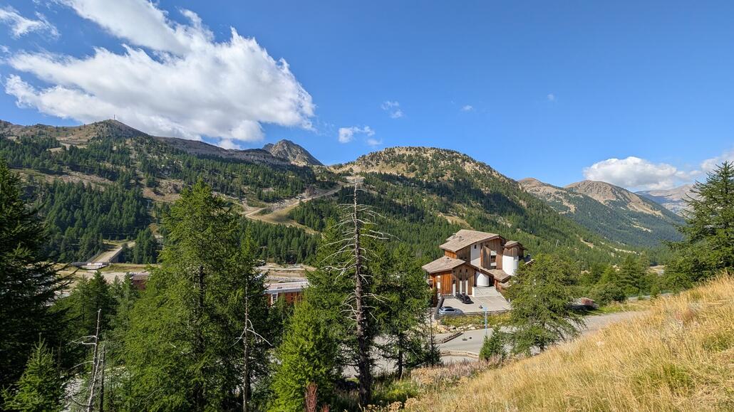 Skigebiet von Isola 2000