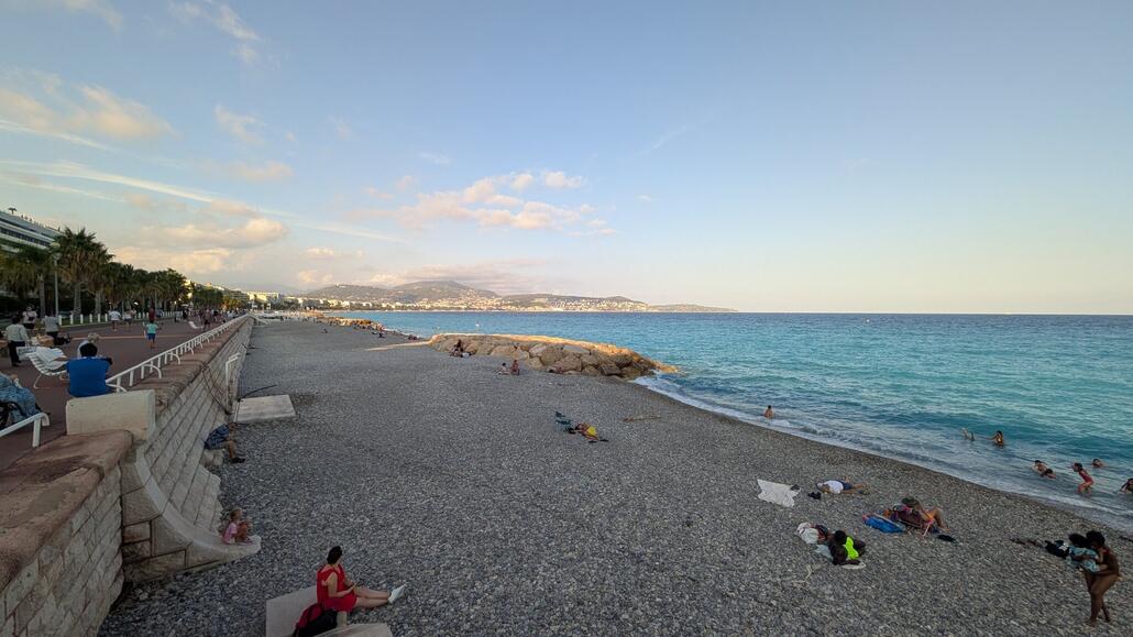 Und nochmal ins Wasser etwas später.