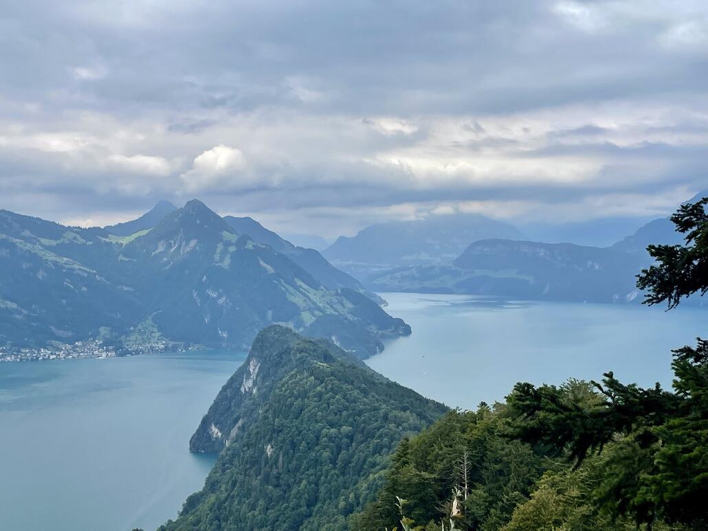 Beim Känzeli nochmals tolle Ausblicke