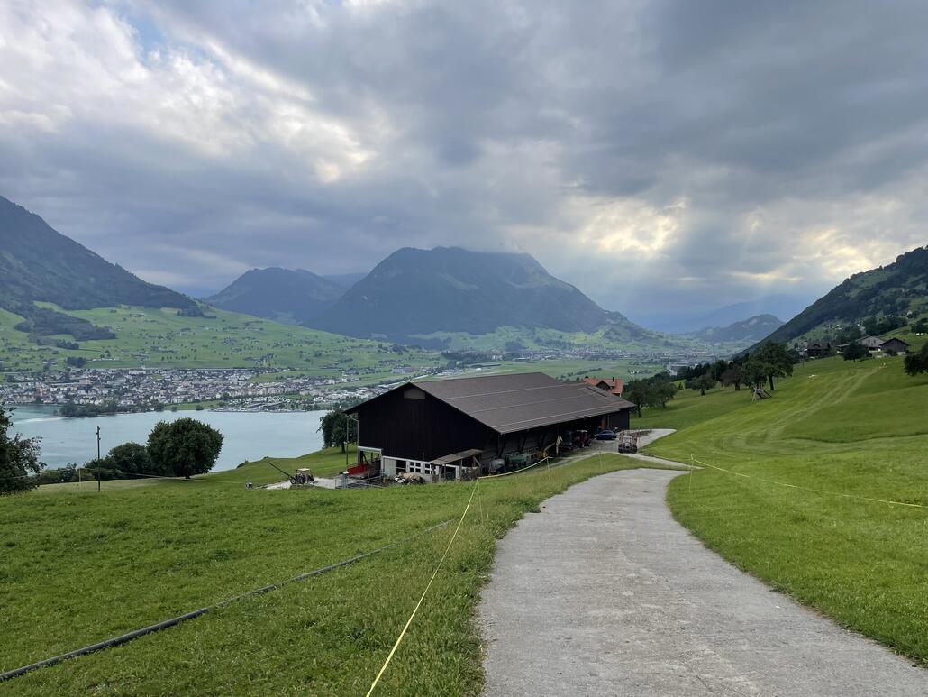 Hinab nach Ennetbürgen