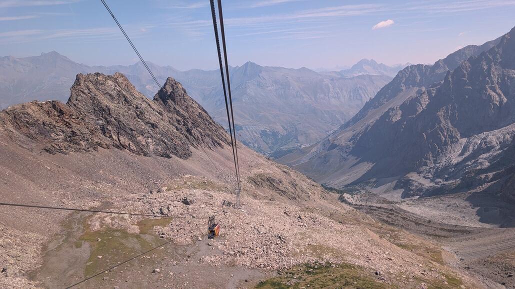 Kurz vor der Bergstation