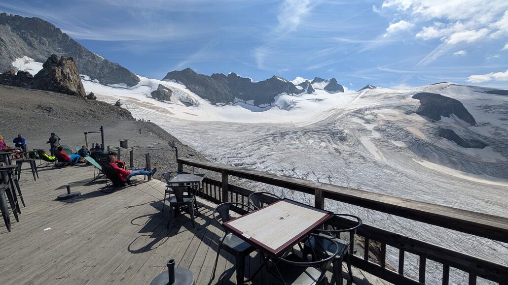 Toller Terasse mit Ausblick!