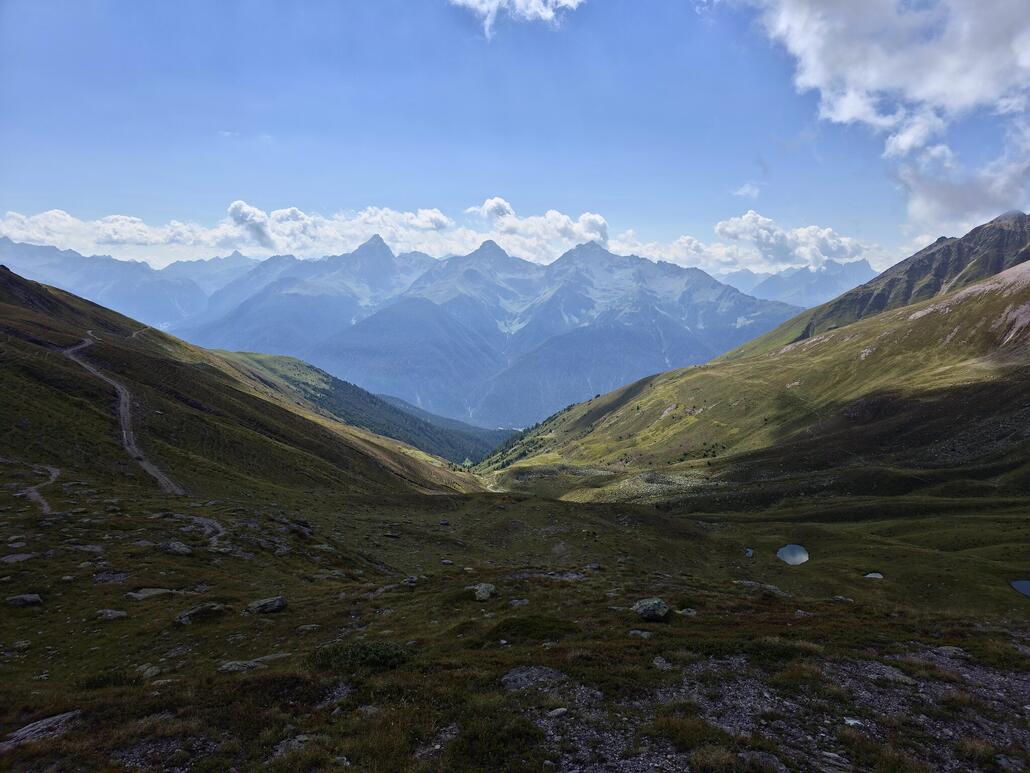 Unterwegs hoch zur Furcletta. Landschaftlich ist es hier einfach ein traumhaft schön.