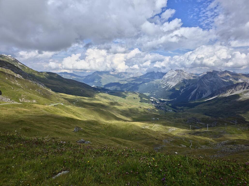 Angekommen auf dem Hörnli. Das war dann besonders gegen Ende doch nochmals anstrengender als gedacht.
