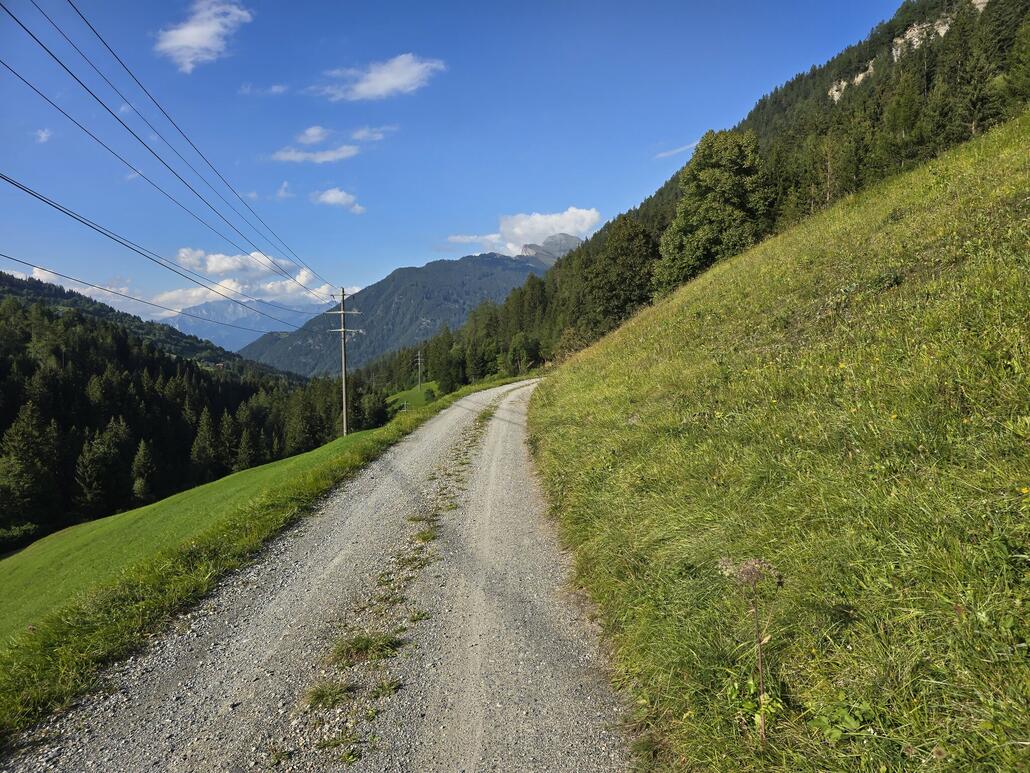 Unterwegs zwischen Churwalden und Passugg