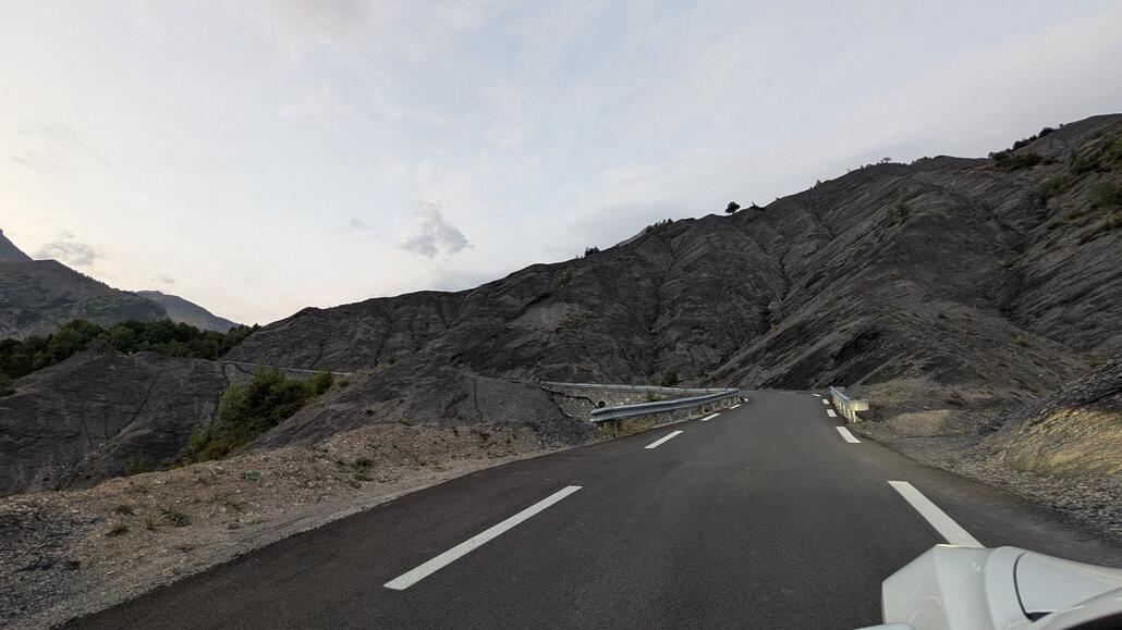 Abends dann noch in Richtung Col de la Cayolle