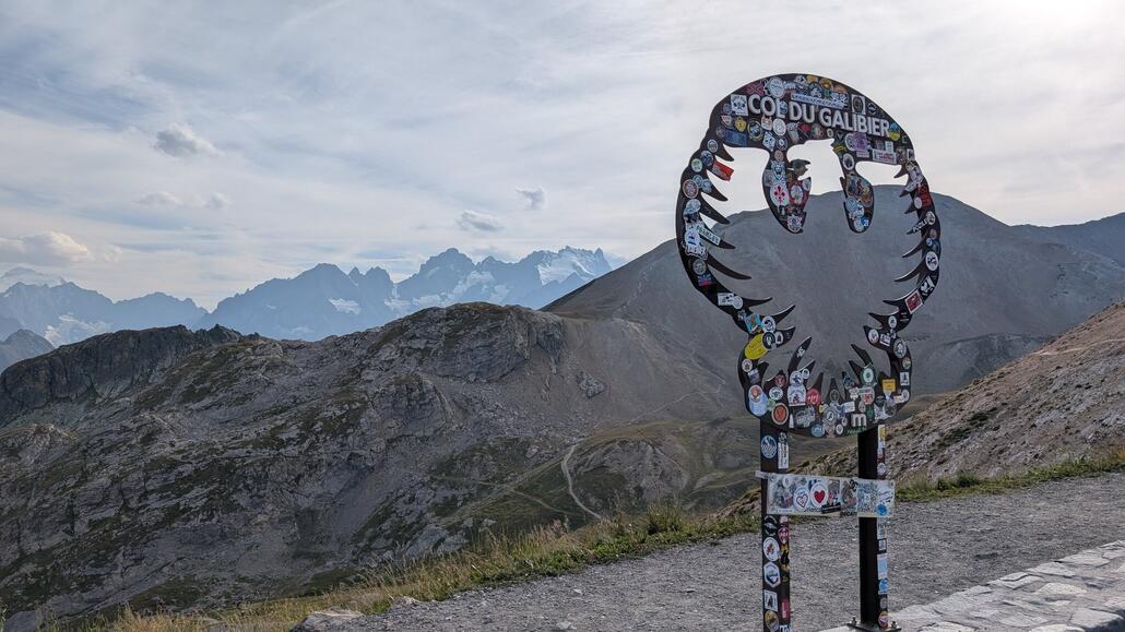 Blick Richtung Süden zur La Meije