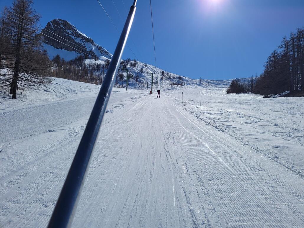TK Bois des Coqs. Steile Trasse und schnell. Gute Alternative für Wiederholungsfahrten.