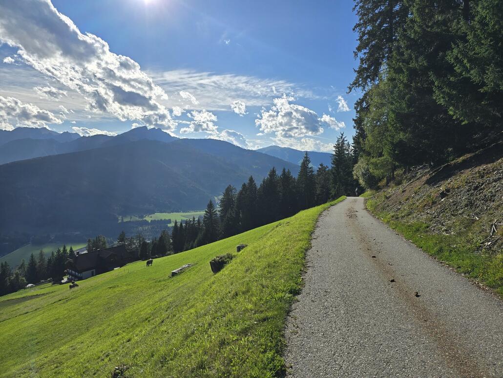 Das Wetter zeigt sich mittlerweile von der besten Seite.