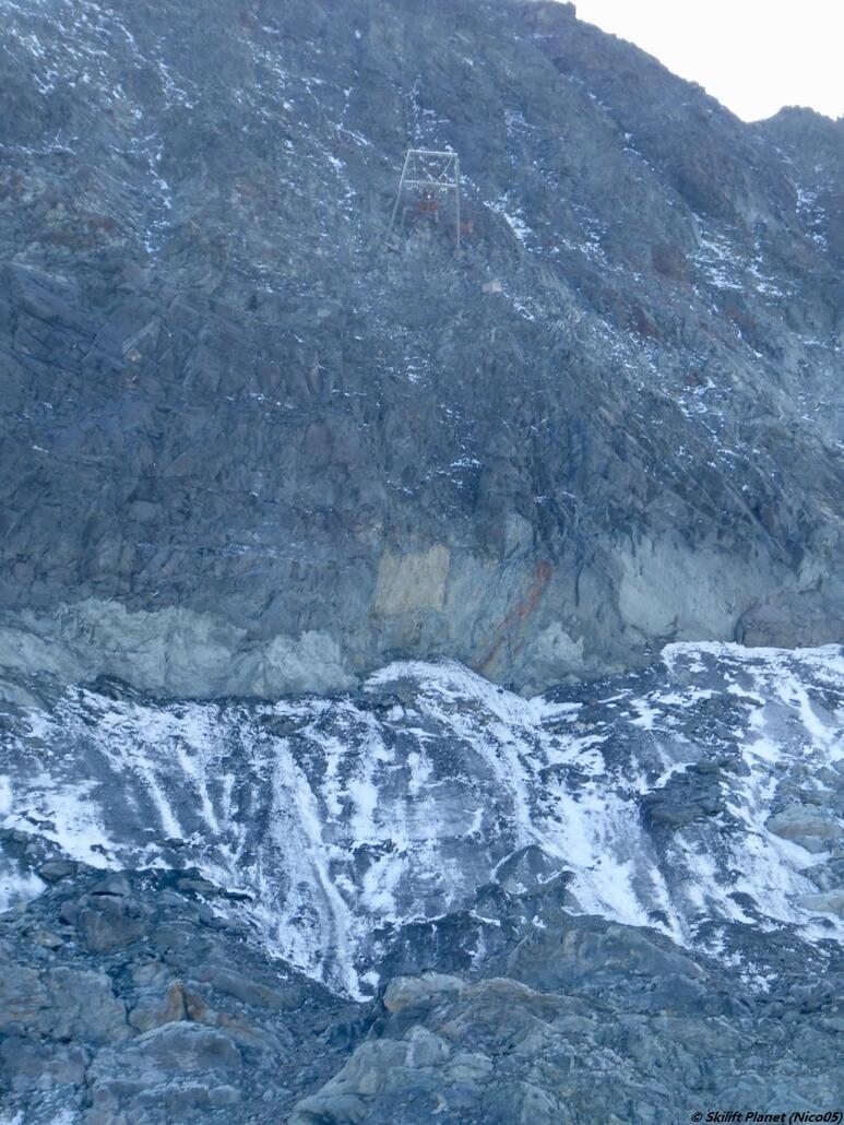 Ehemalige Bergstation von Kamellift