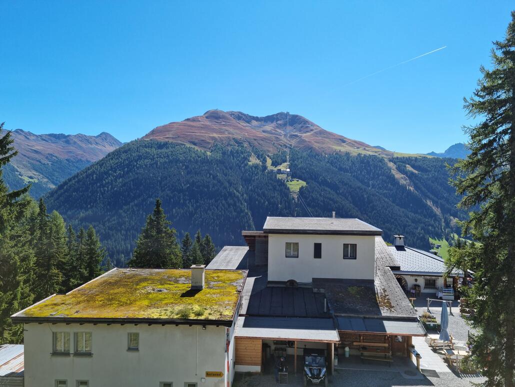 Bergstation Schatzalp - Blick Richtung Jakobshorn