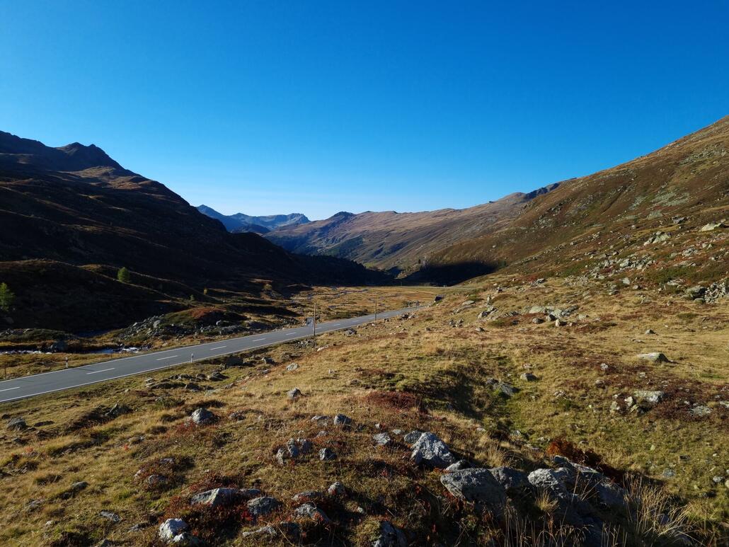 Nordrampe des Flüelapasses