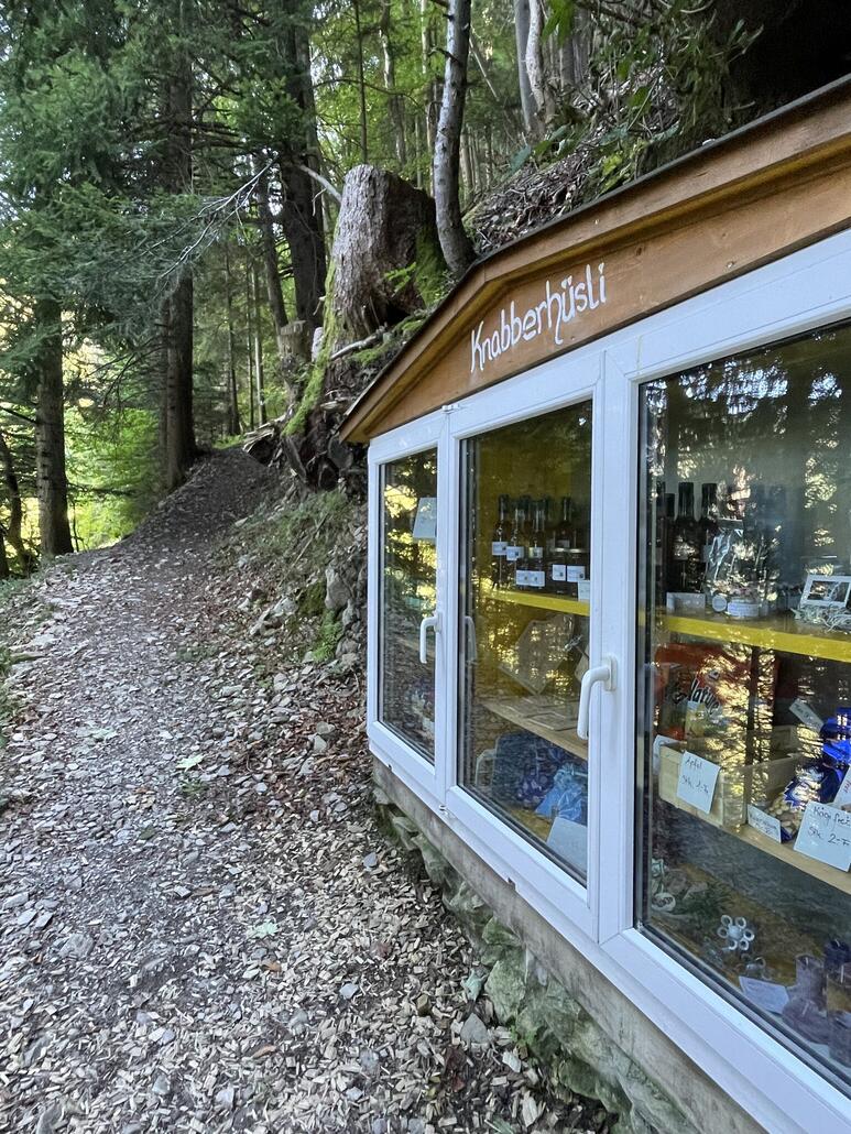 Hier hats ein „Knabberhüsli“