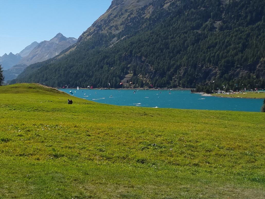 Ideale Bedingungen für die Kiter