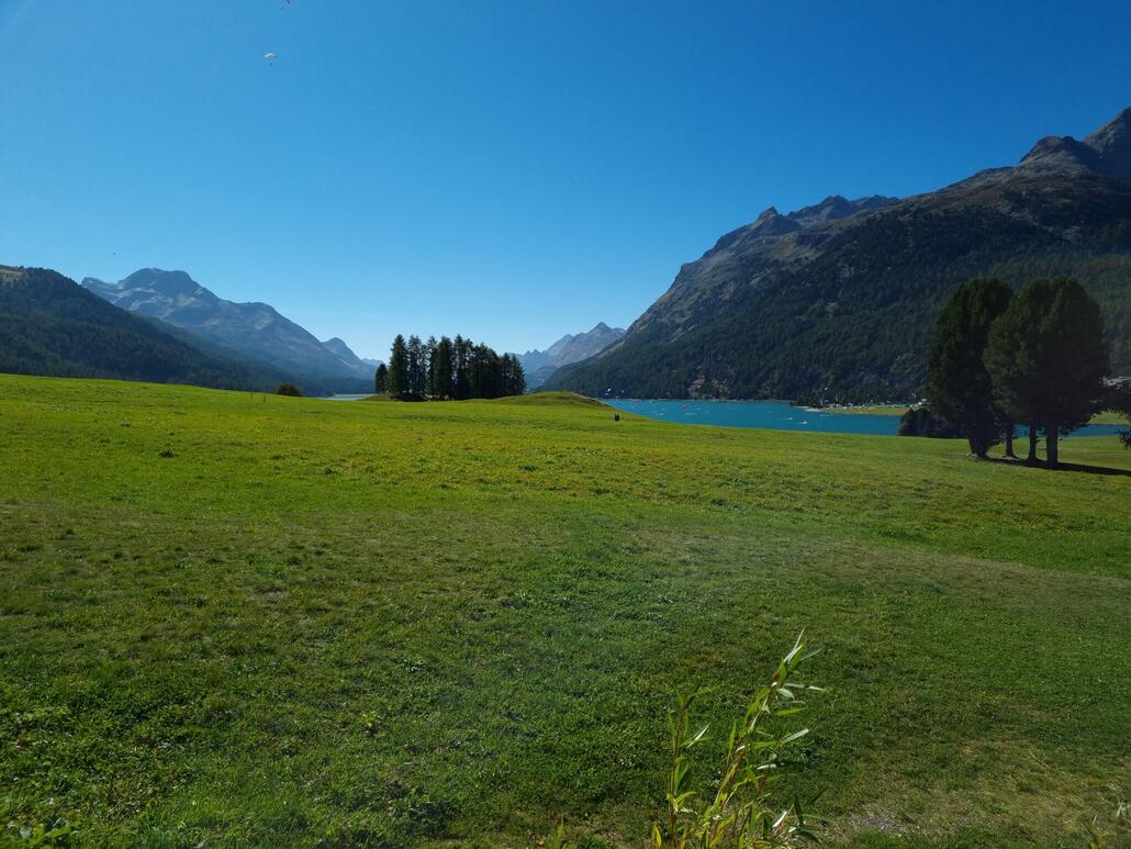 Ausblick vom Hotelgarten