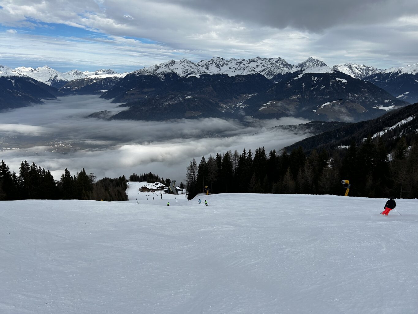 Auch Herrnegg war gut. Einzig gleich unterhalb der Herzlalm gabs Steinchen.