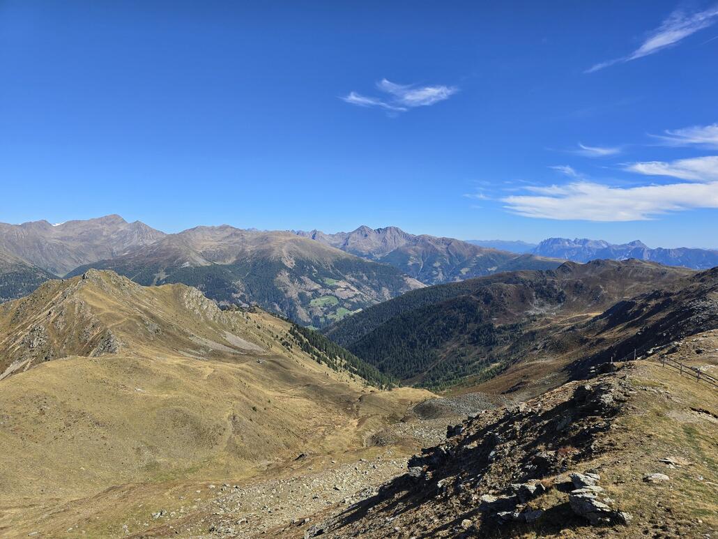 Blick nach Nordosten ins Villgratental