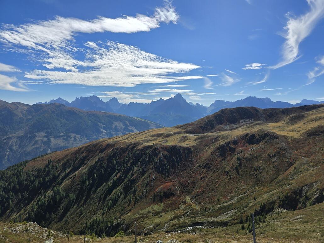 Angekommen in Österreich. Auch hier ist das Panorama unglaublich schön.