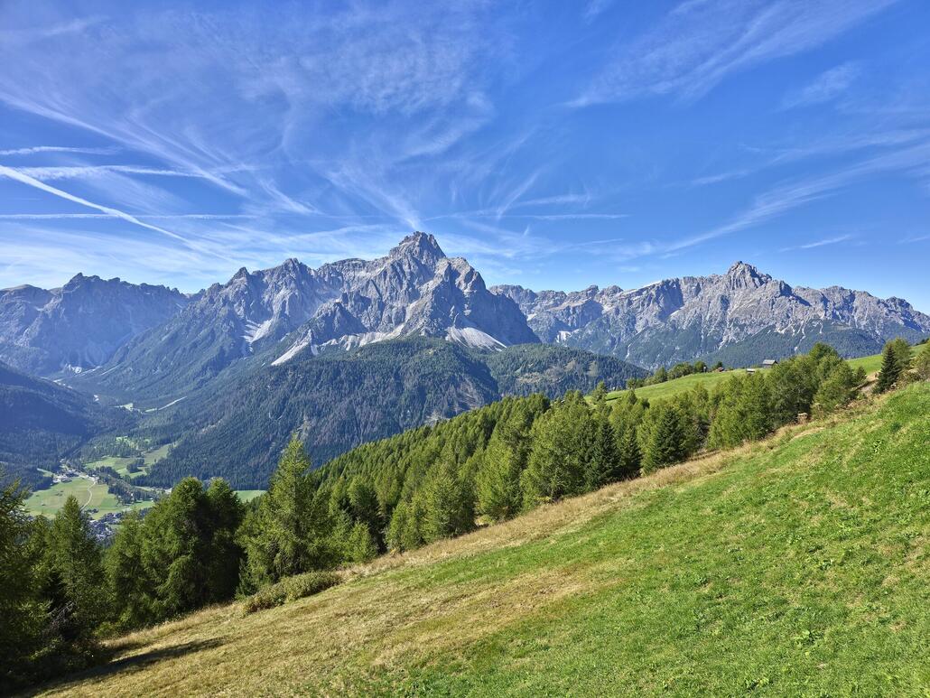 Gleicher Standort, Blick zur Dreischusterspitze