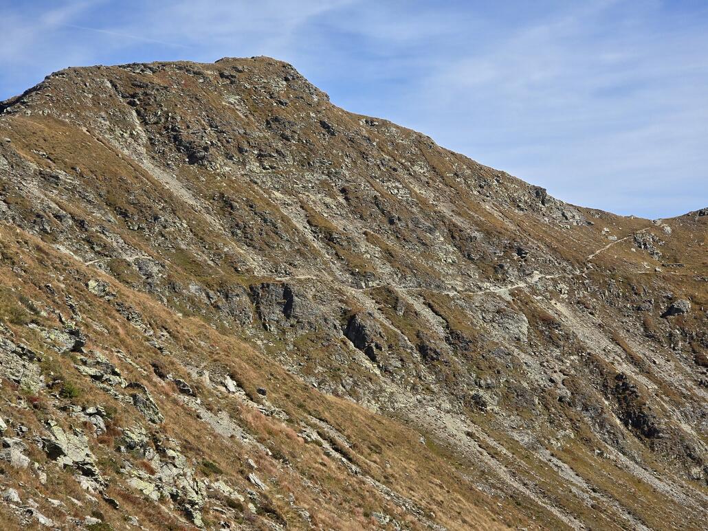 Zoon hoch zur Demutpassage während der Abfahrt. Da kann ich gut darauf verzichten.
