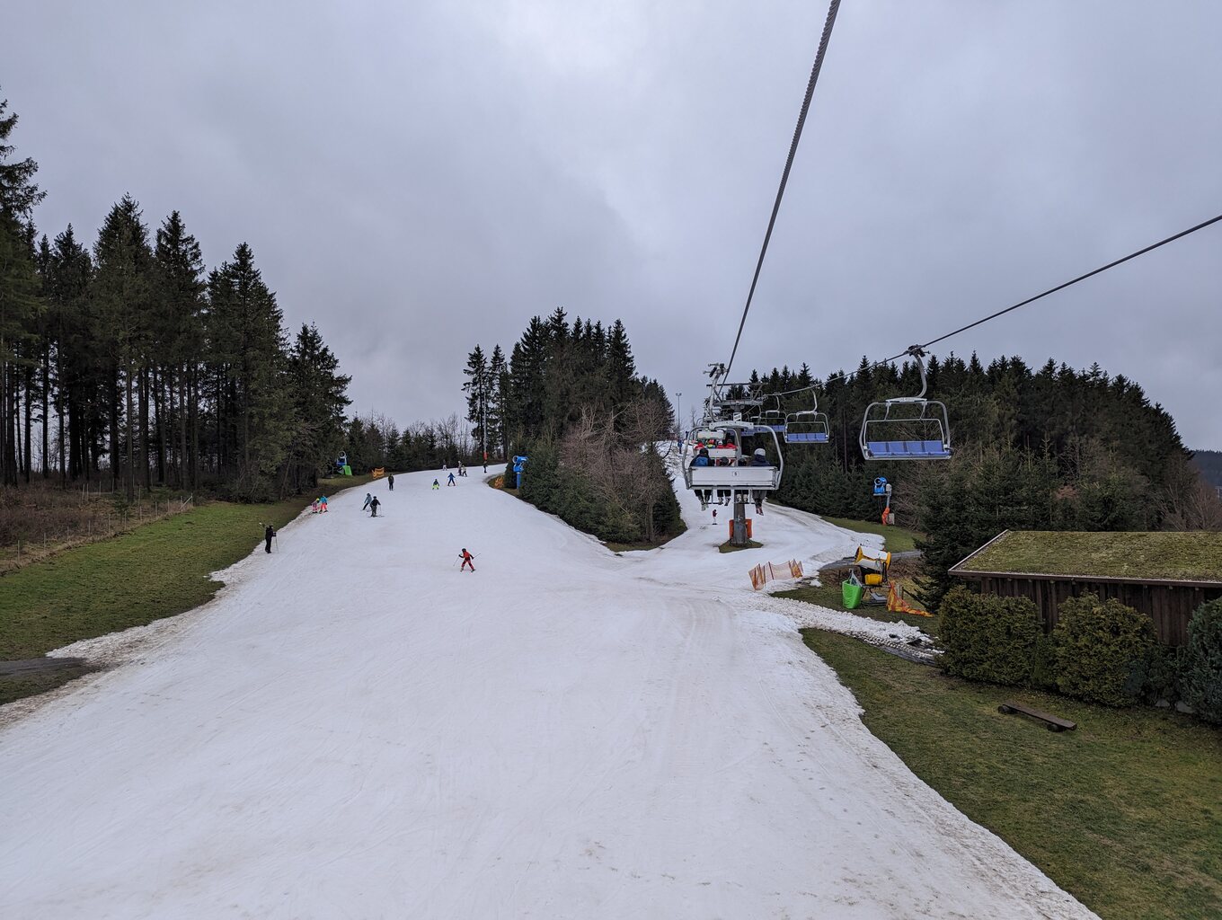 Rauher Busch um 9:30