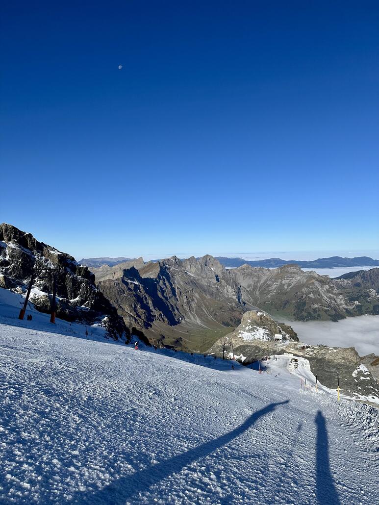 Unterer Bereich der Rennpiste.