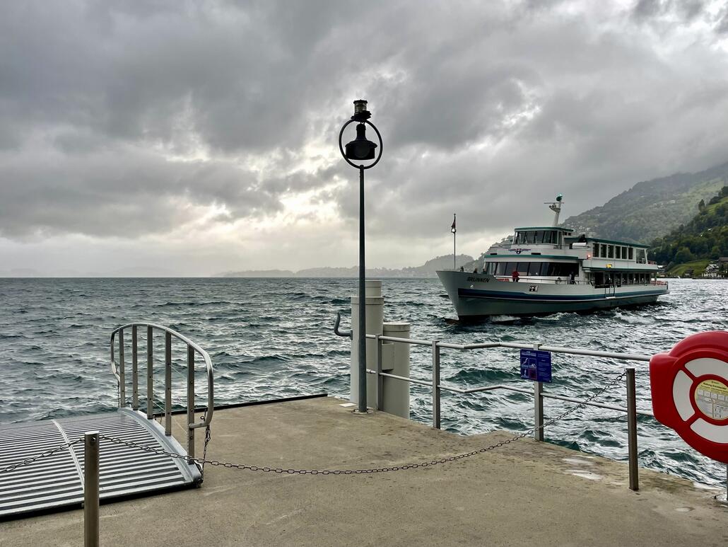 Auf dem Heimweg gabs noch einen ordentlichen Sturm auf See! Toll, kann ich nur empfehlen ;) Aber man sollte schon nicht zu leicht Seekrank werden.