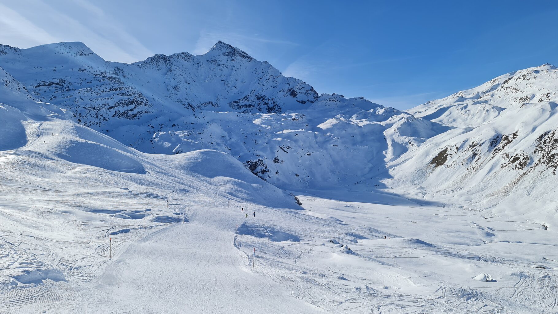 Andere Abfahrt auf der Tamboalp.