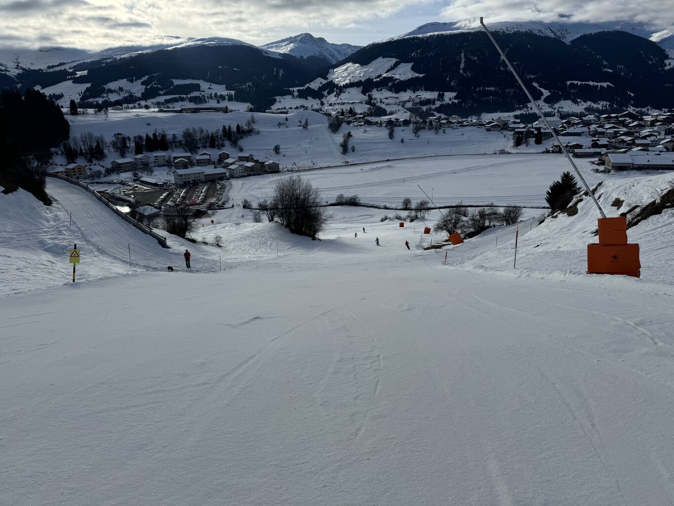 Schlusstück kurz vor Brigels