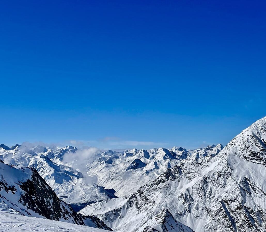 Berge soweit das Auge reicht