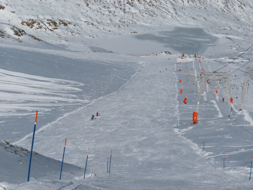 Zoom auf die linke Finailpiste