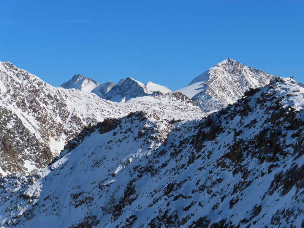 Similaun und Hintere Schwärze im Ötztaler Apenhauptkamm