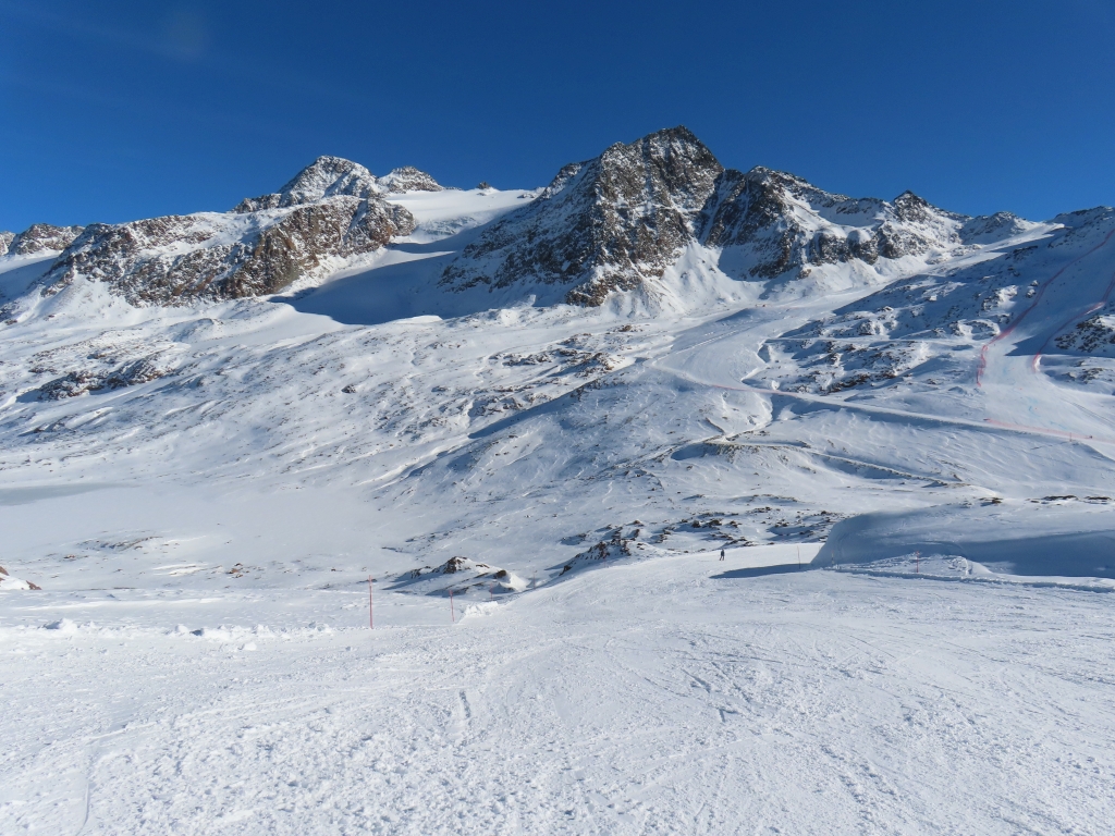 Finailspitze vom unteren Teil der Hintereisabfahrt