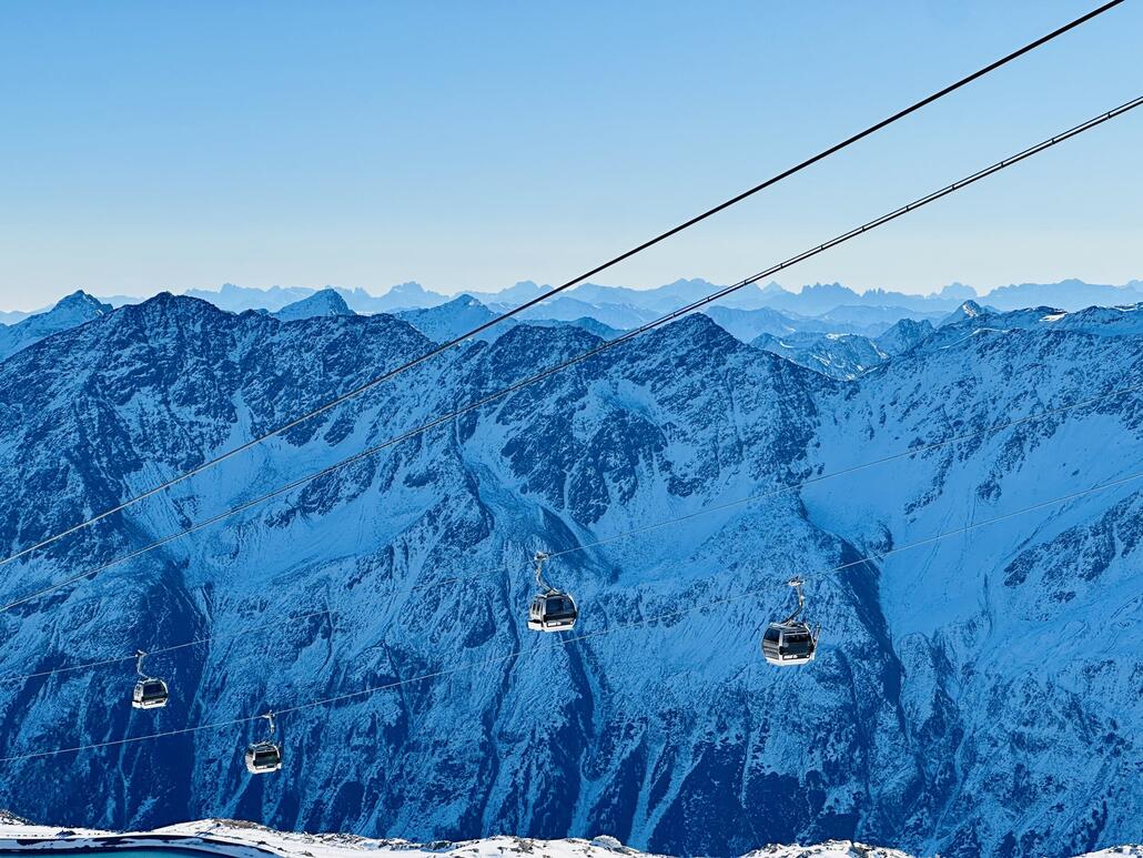 Blick Richtung Dolomiten.